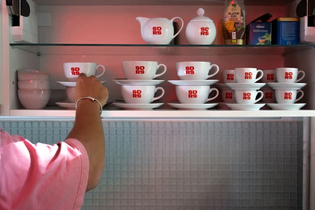 Kaffeetassen im SDRS Studio